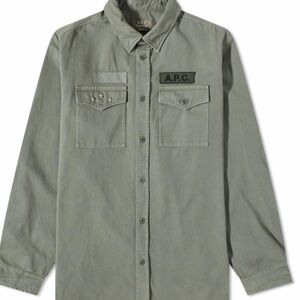 A.P.C surchemise mainline kaki jacket